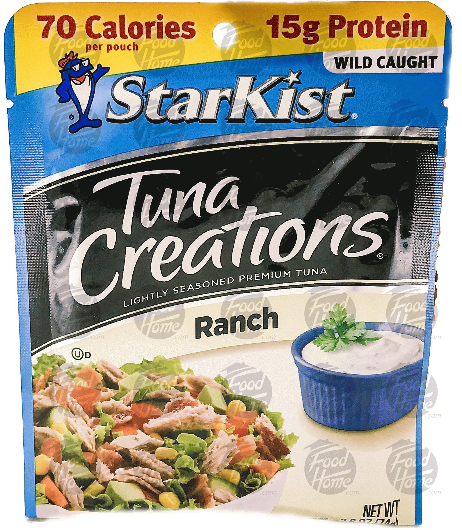 Starkist Tuna Creations ranch lightly marinated premium chunk light tuna Full-Size Picture